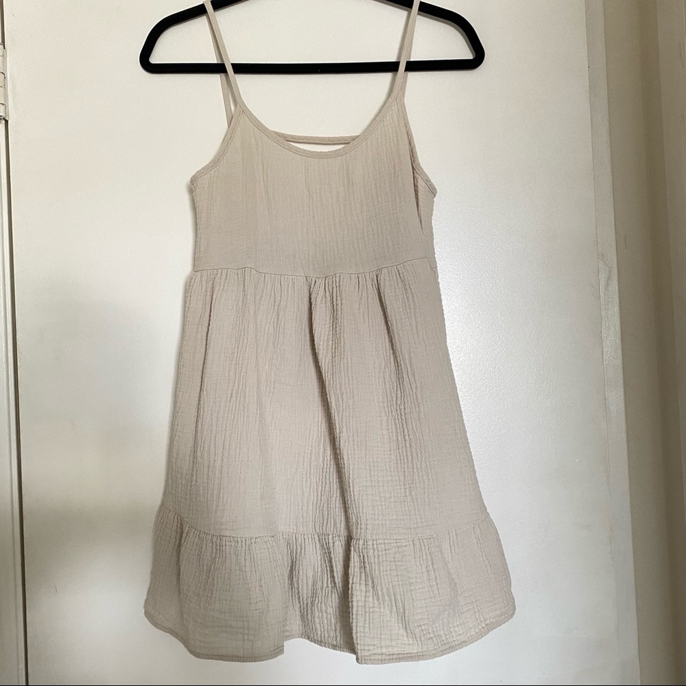 Vici Cream Sleeveless Dress